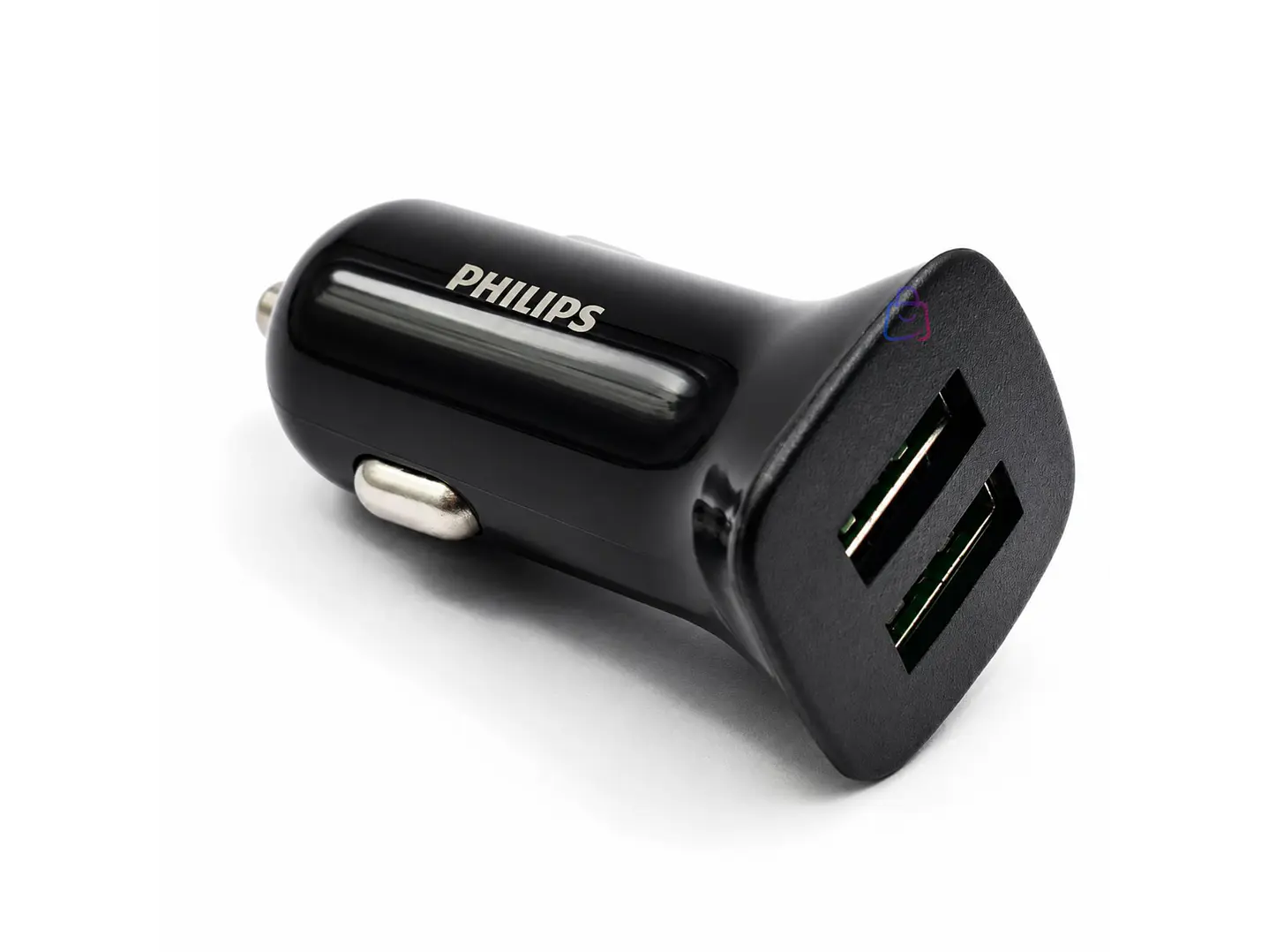 Cargador Auto Philips 12V 12W Dual USB - PS 1