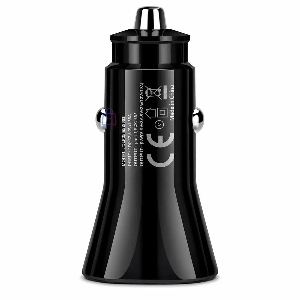 Cargador Auto Carga Rápida PD + QC 38W USB - PS 2