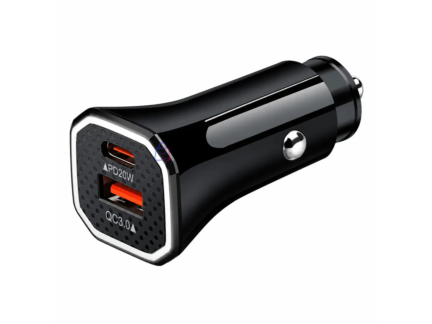 Cargador Auto Carga Rápida PD + QC 38W USB - PS 1