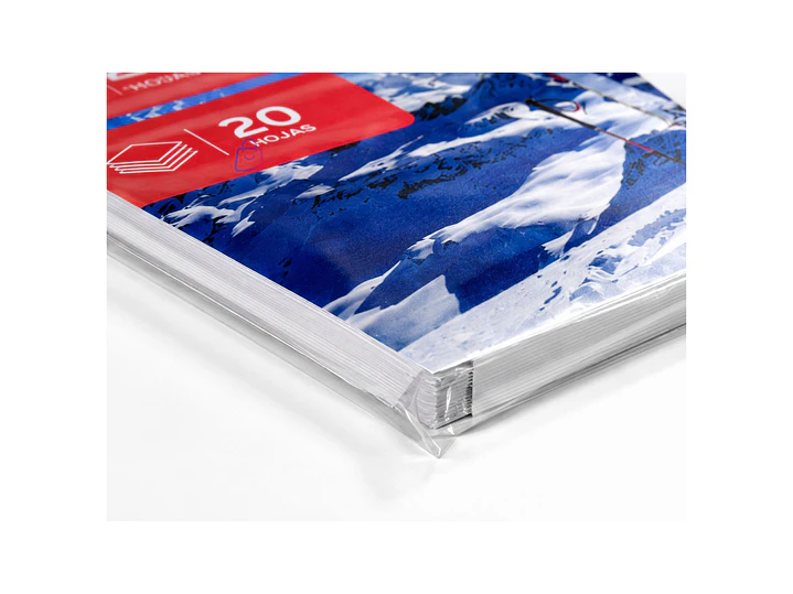 Papel Fotográfico Adhesivo Glossy Carta 20 Hojas 120g - PS 2