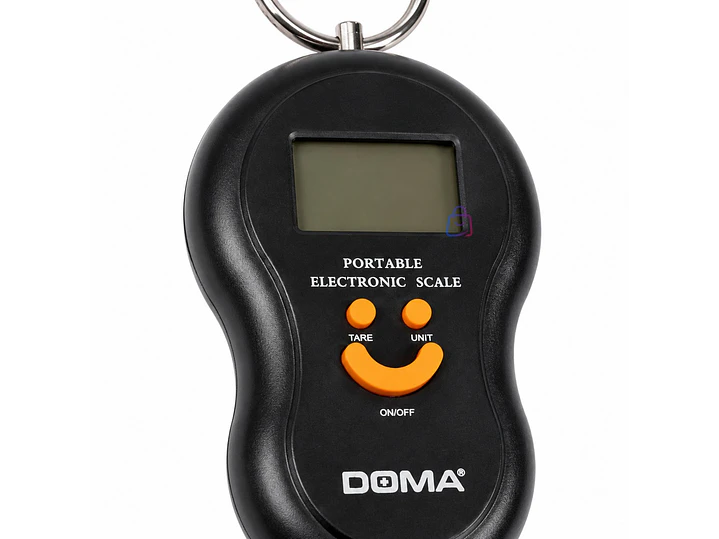 Pesa Digital Colgante 50 Kg LCD con Tara Portátil - PS 3