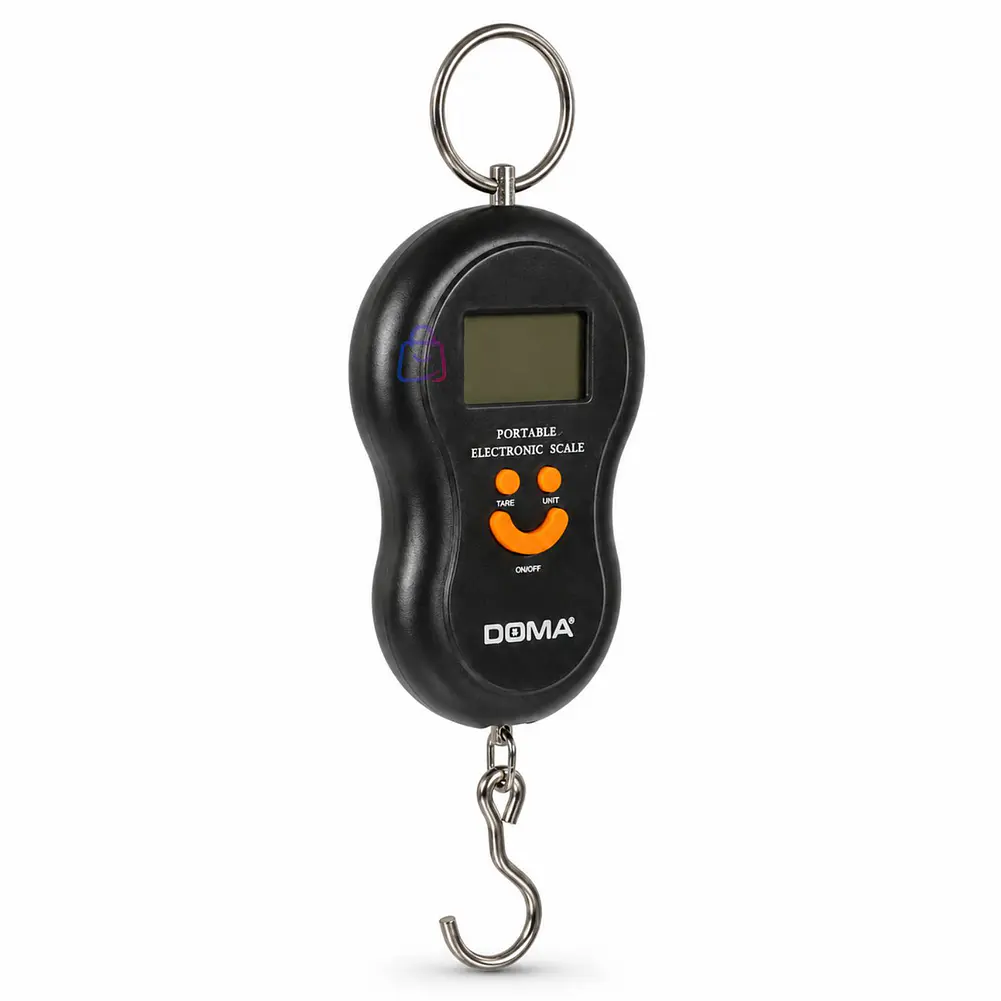 Pesa Digital Colgante 50 Kg LCD con Tara Portátil - PS 5