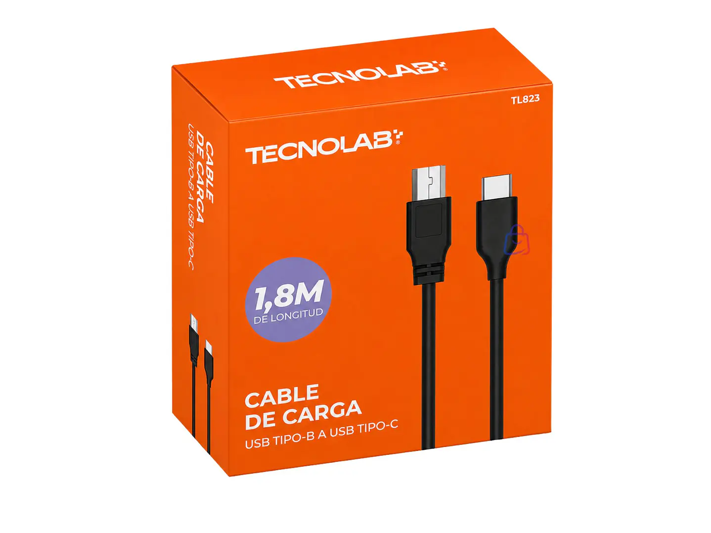 Cable USB-C a USB-B para Impresora y Escáner - PS 4