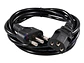 Cable Poder IEC C13 para PC Monitor UPS 220V - PS - Miniatura 1