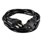 Cable Poder IEC C13 para PC Monitor UPS 220V - PS - Miniatura 1