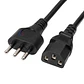 Cable Poder IEC C13 para PC Monitor UPS 220V - PS - Miniatura 2