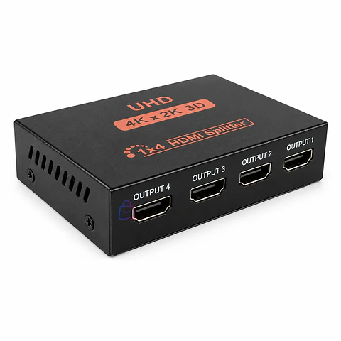 Splitter HDMI 1x4 Full HD 1080P 60Hz Audio y Video - PS