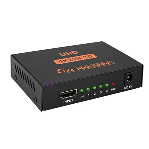Splitter HDMI 1x4 Full HD 1080P 60Hz Audio y Video - PS