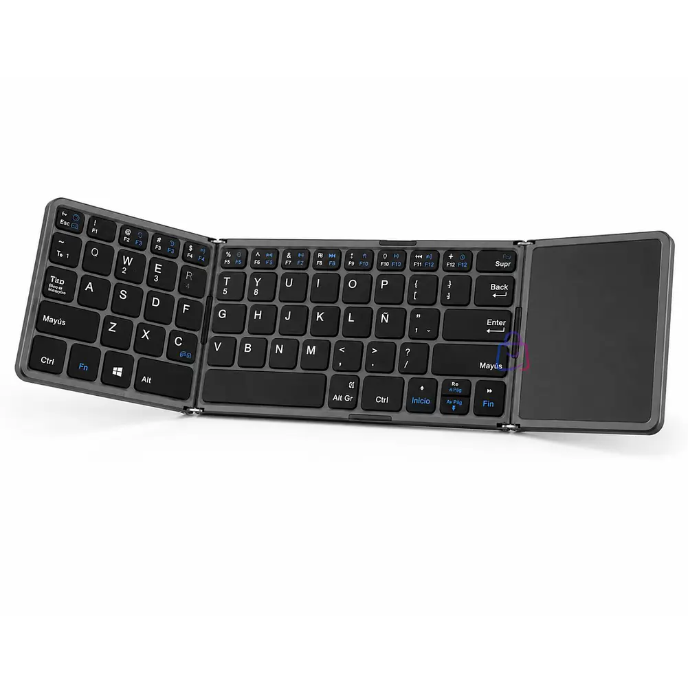 Teclado Plegable Bluetooth con Touchpad USB-C 64 Teclas - PS 4