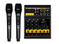 Consola Mixer 4 Canales + 2 Micrófonos Inalámbricos - PS - Miniatura 1