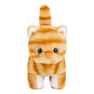 Peluche Gato Interactivo Rayas Sonido Movimiento - PS