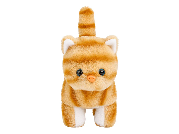 Peluche Gato Interactivo Rayas Sonido Movimiento - PS 2