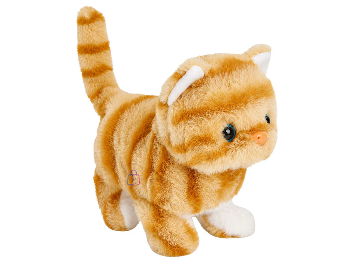 Peluche Gato Interactivo Rayas Sonido Movimiento - PS 4