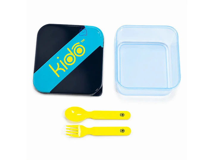 Hermético Kido con Cubiertos Libre de BPA Colores - PS 7