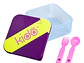Hermético Kido con Cubiertos Libre de BPA Colores - PS - Miniatura 9