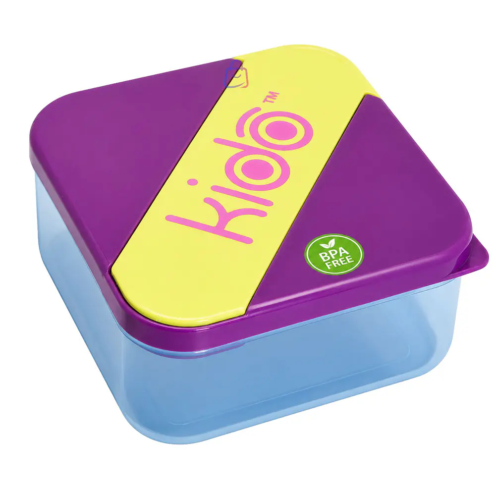 Hermético Kido con Cubiertos Libre de BPA Colores - PS 12