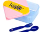 Hermético Kido con Cubiertos Libre de BPA Colores - PS - Miniatura 13