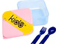Hermético Kido con Cubiertos Libre de BPA Colores - PS - Miniatura 15