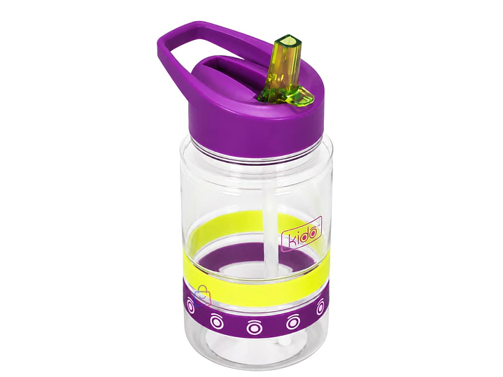 Botella Agua Infantil Kido 450ml Libre BPA Colores - PS 10