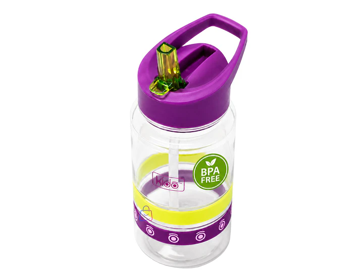 Botella Agua Infantil Kido 450ml Libre BPA Colores - PS 12
