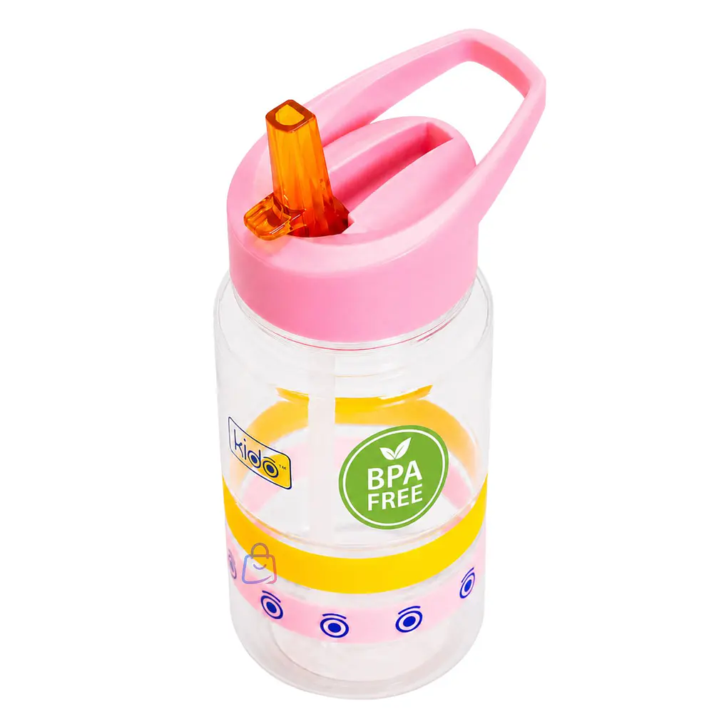 Botella Agua Infantil Kido 450ml Libre BPA Colores - PS 16