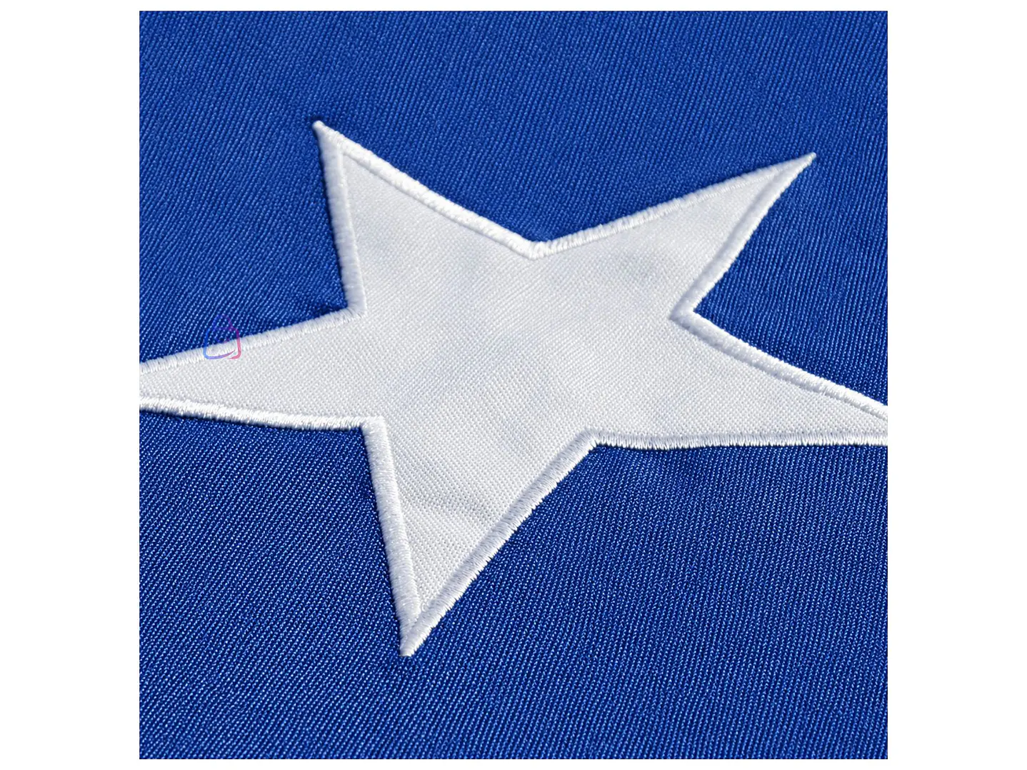 Bandera Chilena Estrella Bordada 140x210 cms - PS 3