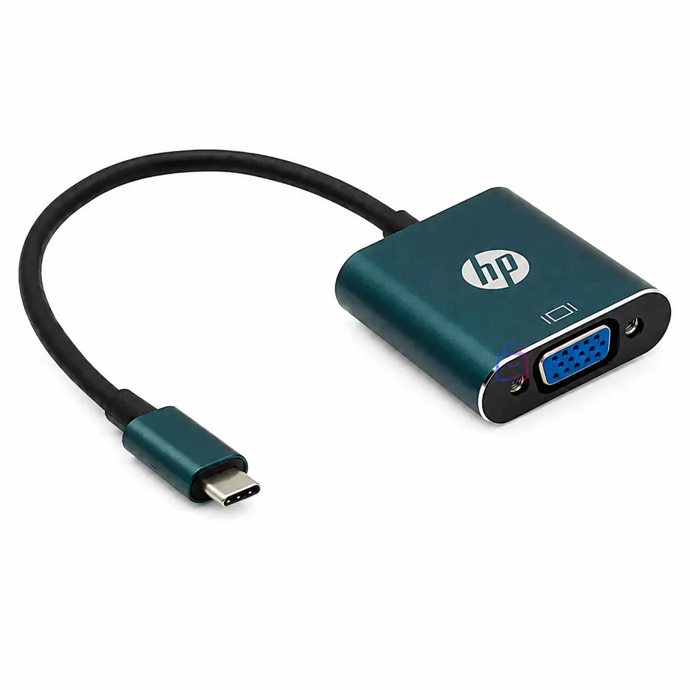 Convertidor HP USB-C a VGA 1080p 60Hz Aluminio - PS 1