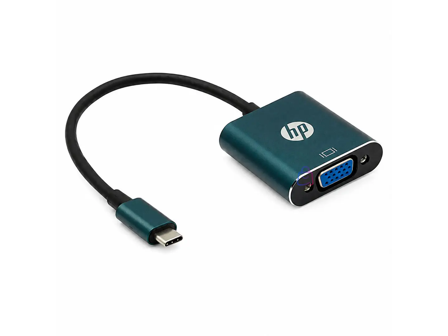 Convertidor HP USB-C a VGA 1080p 60Hz Aluminio - PS 1