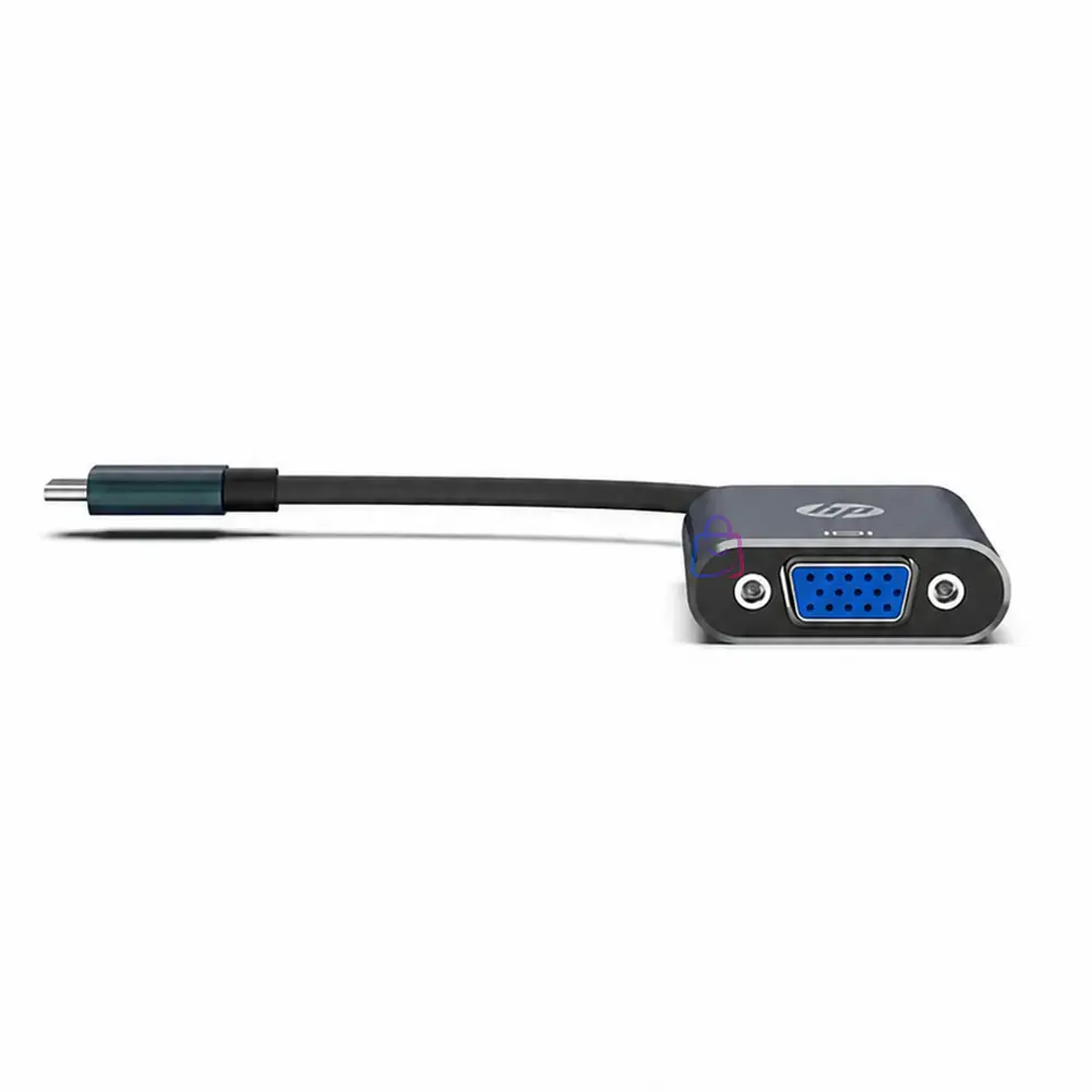 Convertidor HP USB-C a VGA 1080p 60Hz Aluminio - PS 4