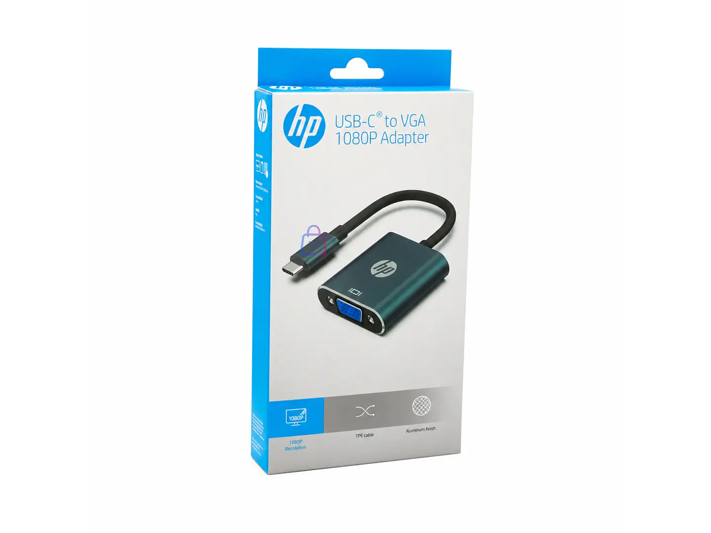 Convertidor HP USB-C a VGA 1080p 60Hz Aluminio - PS 3