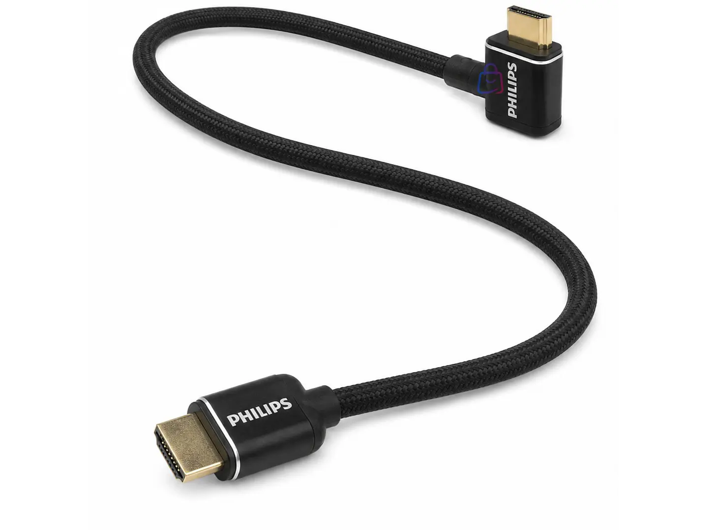 Cable Philips HDMI 4K 60Hz 90 Grados Home Theater - PS 4