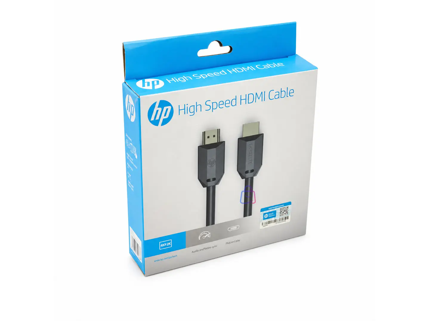 Cable HP HDMI 4K 60Hz 18Gbps 2mts - PS 5