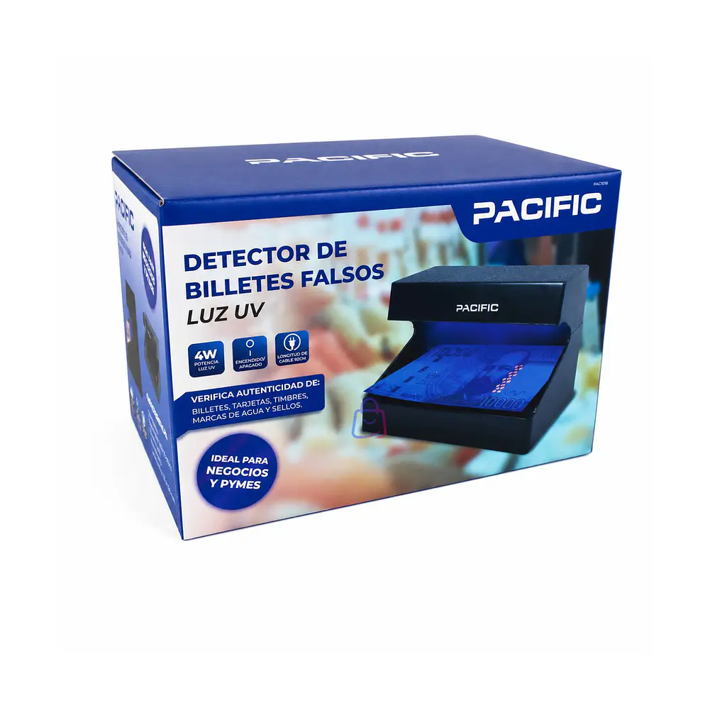 Detector de Billetes Falsos Luz UV 4W - PS 5