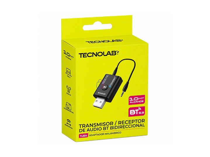 Adaptador Bluetooth Transmisor Receptor USB AUX - PS 4