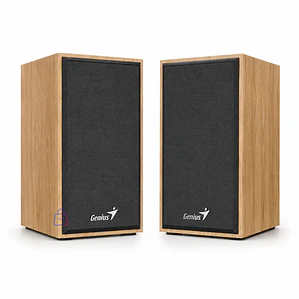 Parlantes Genius USB de Madera 6W para PC y Notebook - PS