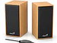 Parlantes Genius USB de Madera 6W para PC y Notebook - PS - Miniatura 4