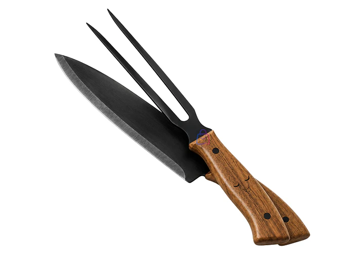 Set Cuchillo y Tenedor Wayu Parrillero Acero Inoxidable - PS 3