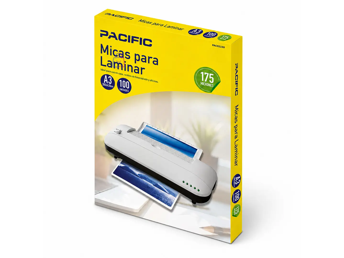 Láminas A3 Termolaminadora 175 Micrones 100 Hojas - PS 2