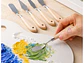 Set 5 Espátulas G-WD para Pintura Óleo Acrílica Madera - PS - Miniatura 3