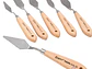 Set 5 Espátulas G-WD para Pintura Óleo Acrílica Madera - PS - Miniatura 4