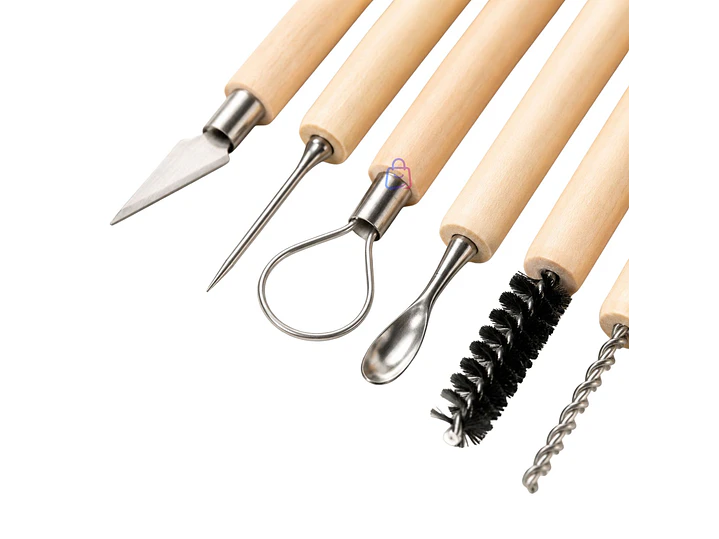 Set Herramientas Modelado Arcilla 11 Piezas 22 Puntas - PS 2
