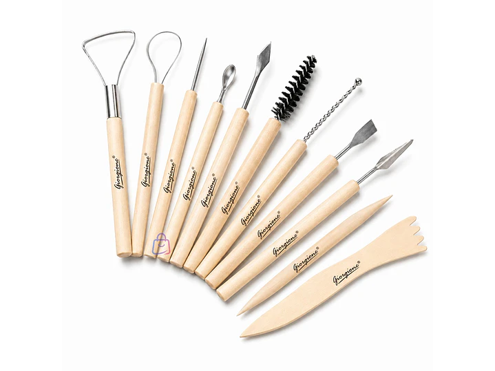 Set Herramientas Modelado Arcilla 11 Piezas 22 Puntas - PS 5