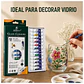 Pintura Para Vidrio 12 Colores 12ml Manualidades - PS - Miniatura 3