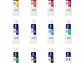 Pintura Para Tela Set 12 Colores 12ml Textil - PS - Miniatura 1