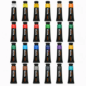 Pintura Acuarela 24 Colores 12ml Premium - PS