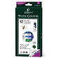 Pintura Acuarela 12 Colores 12ml Arte Escolar - PS - Miniatura 4