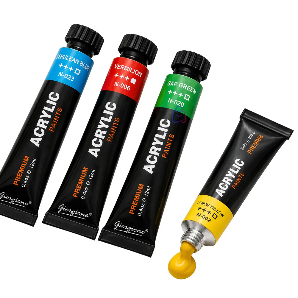 Pintura Acrílica 30 Colores 12ml Premium - PS 3