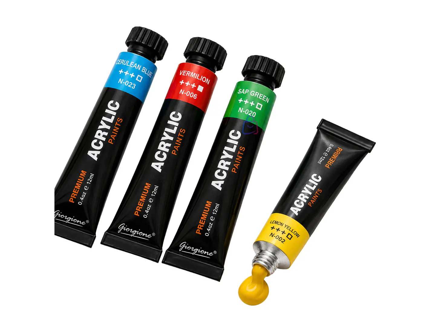 Pintura Acrílica 30 Colores 12ml Premium - PS 3