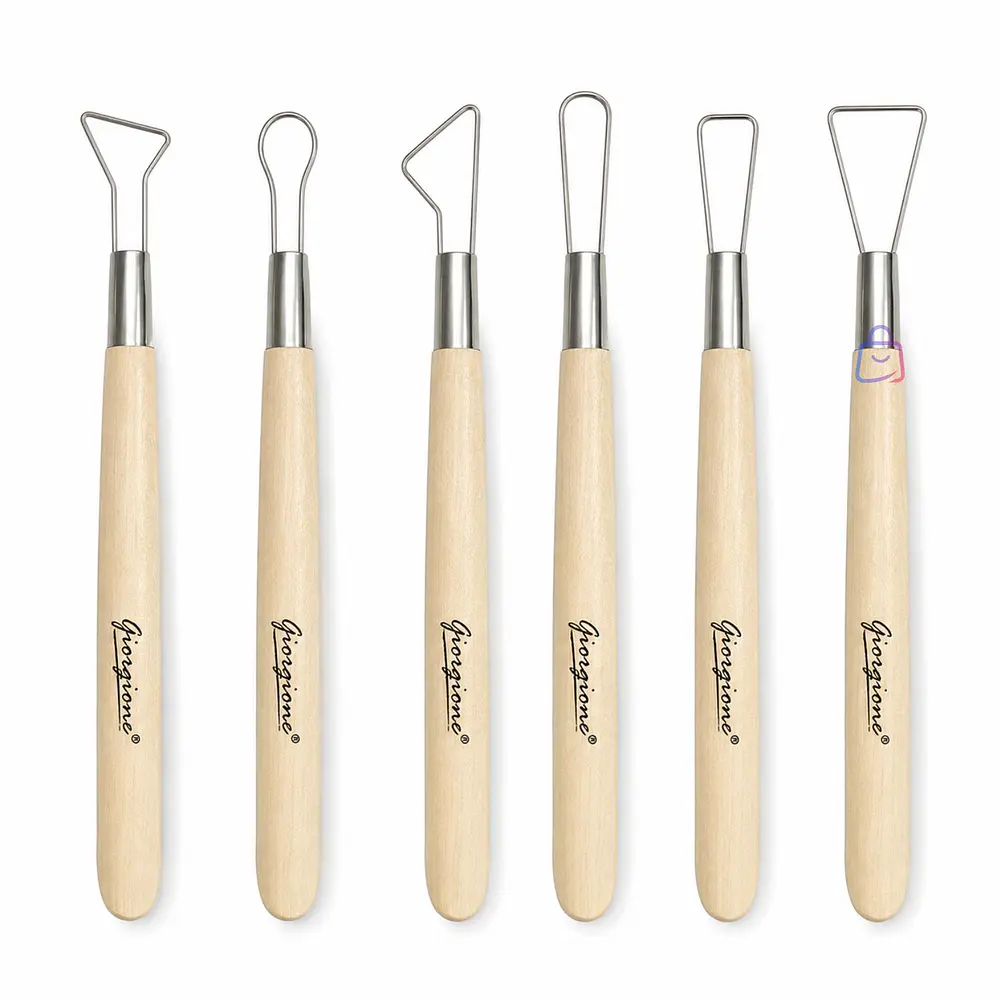 Set Herramientas Modelado Arcilla Cerámica 6 Piezas - PS 1