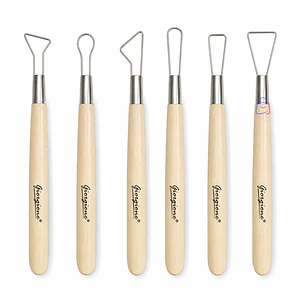 Set Herramientas Modelado Arcilla Cerámica 6 Piezas - PS